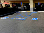 Handicap Stall Striping LA